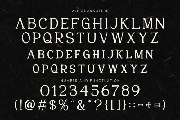Kenviel Font PNG with transparent background - Preview 1