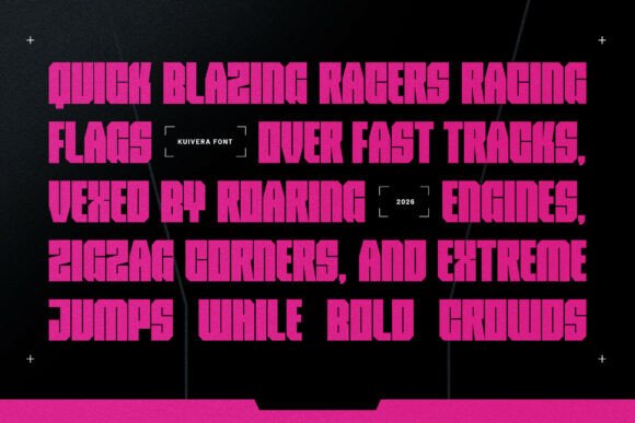 Kuivera Font PNG with transparent background - Preview 3