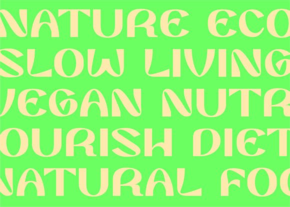 Lanyno Font PNG with transparent background - Preview 1