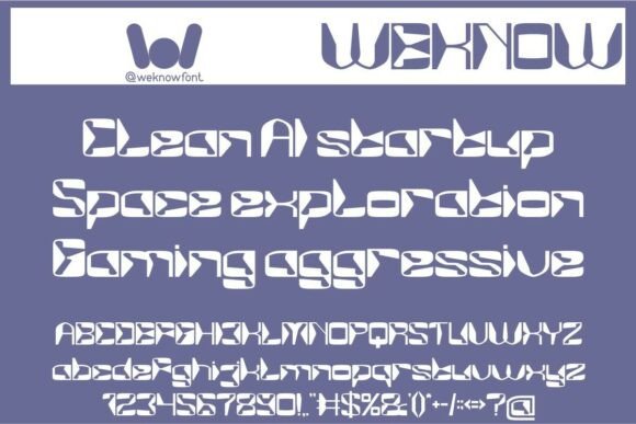 Mirror Tech Font PNG with transparent background - Preview 4