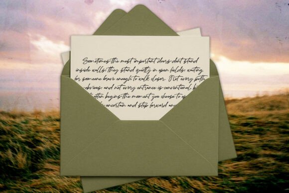 Paper Rhythm Font PNG with transparent background - Preview 6