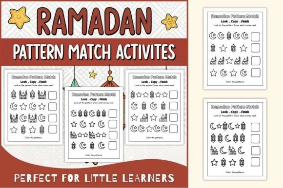 Ramadan Pattern Match Activities