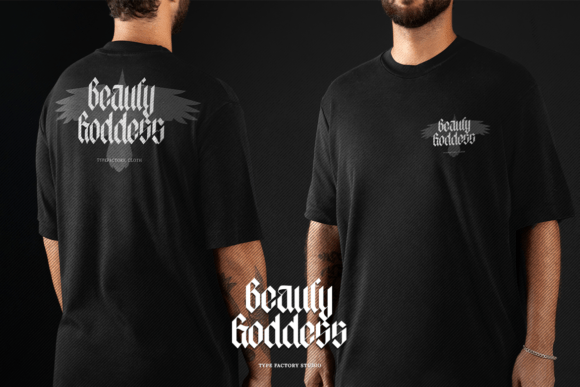 Sharp Shadow Font PNG with transparent background - Preview 5