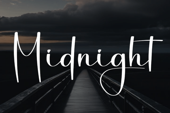 Smooth Beautiful Font PNG with transparent background - Preview 1