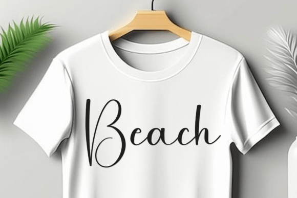 Smooth Beautiful Font PNG with transparent background - Preview 5