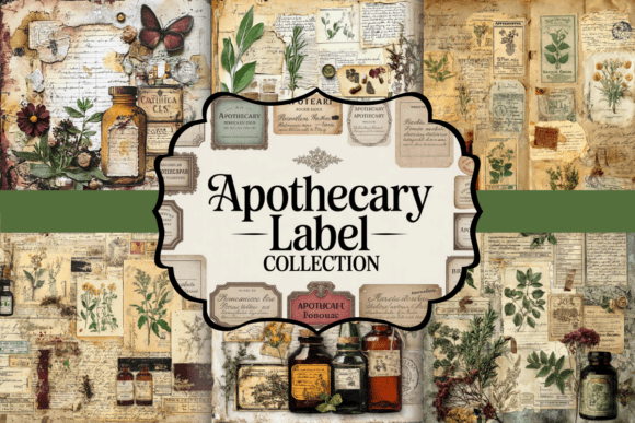 Apothecary Label Collection