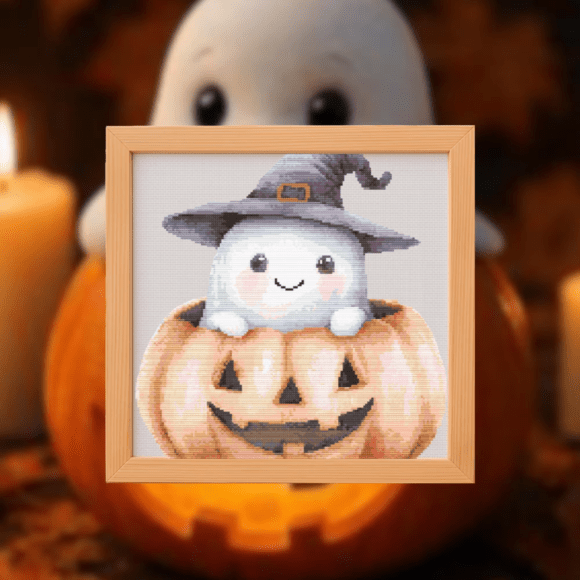 🎃Boo-tiful Pumpkin Cross Stitch Pattern