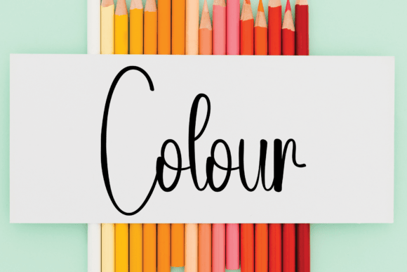 Calendar February Font - Preview 3
