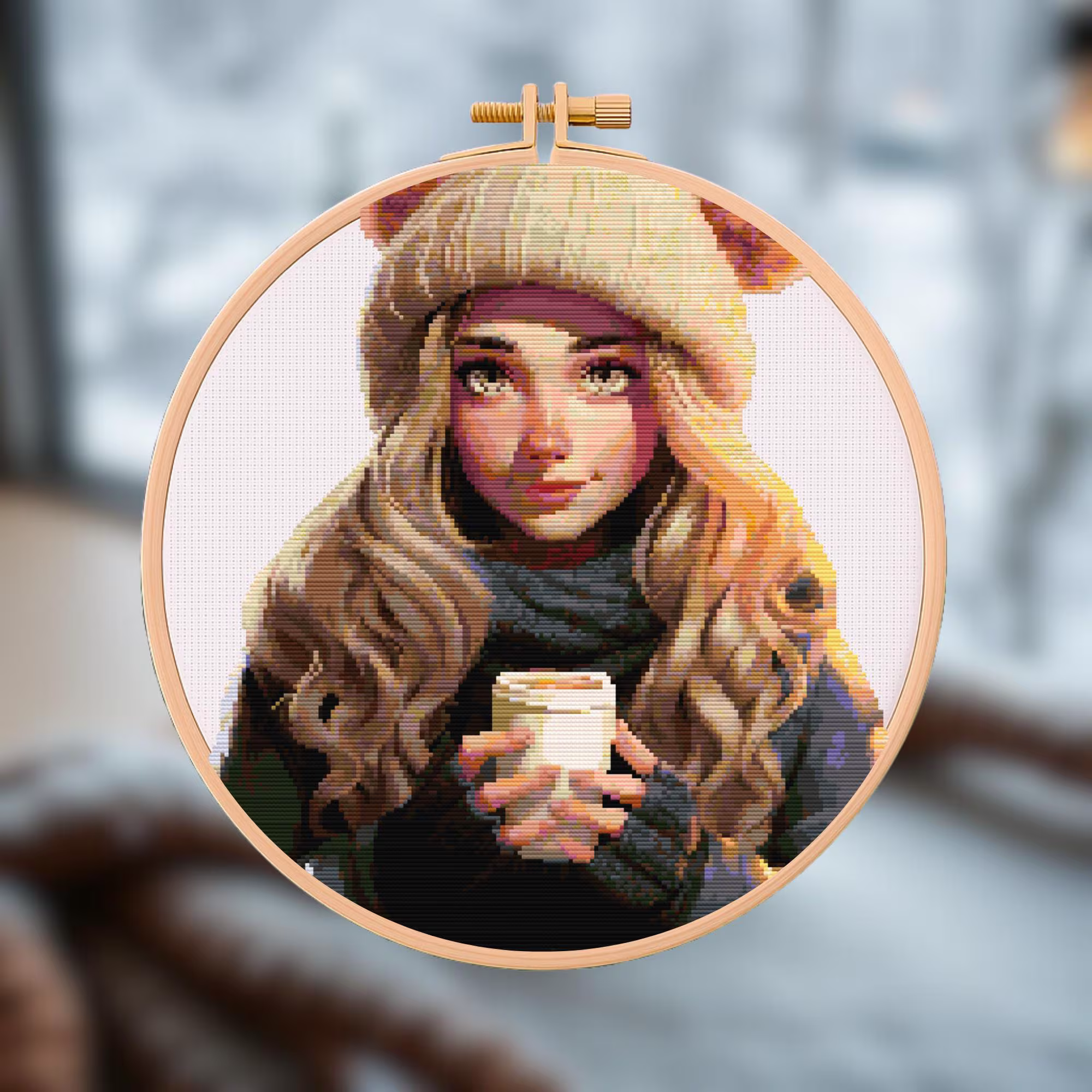 ☕Cosy Sips Cross Stitch Pattern