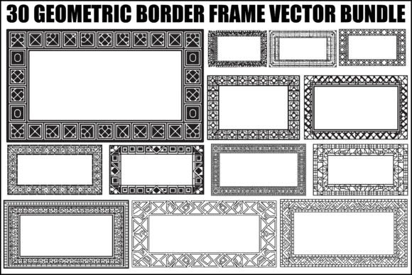Geometric Border Frame Bundle