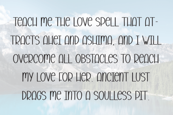 Juice Pumpkin Font - Preview 5