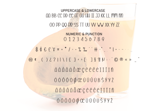 Juice Pumpkin Font - Preview 6