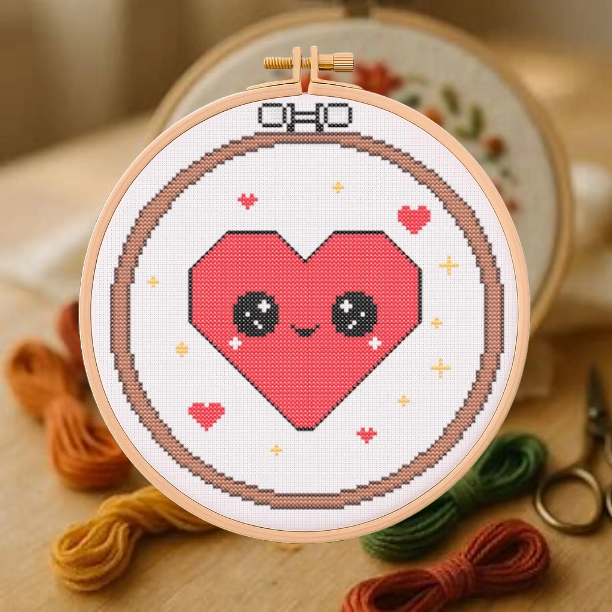 💗Love in Stitches Cross Stitch Pattern