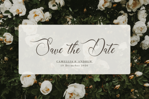 Mallsreya Font PNG with transparent background - Preview 3