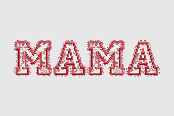 Mama Applique