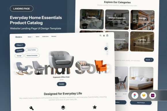 Modera - Home Essentials Product Catalog