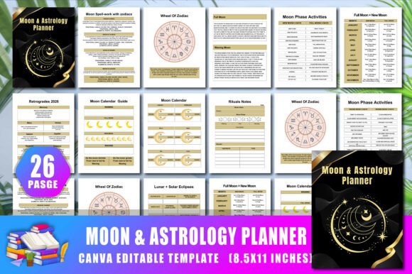 Moon & Astrology Planner