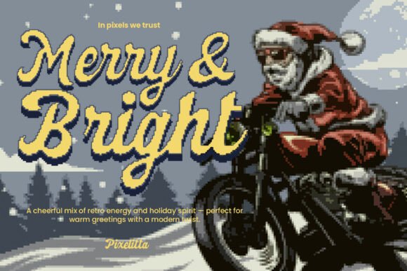 Pixelitta Font PNG with transparent background - Preview 3