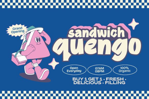 Quengo Font PNG with transparent background - Preview 1