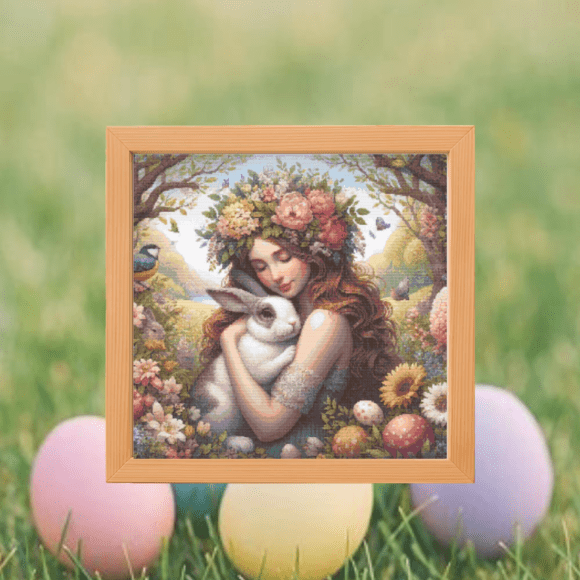 🐰Rabbits Guardian Cross Stitch Pattern