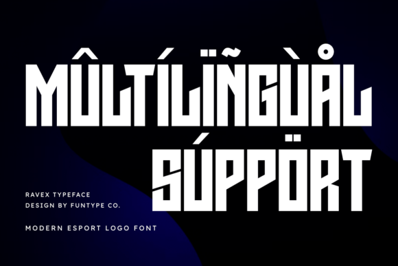Ravex Font PNG with transparent background - Preview 5