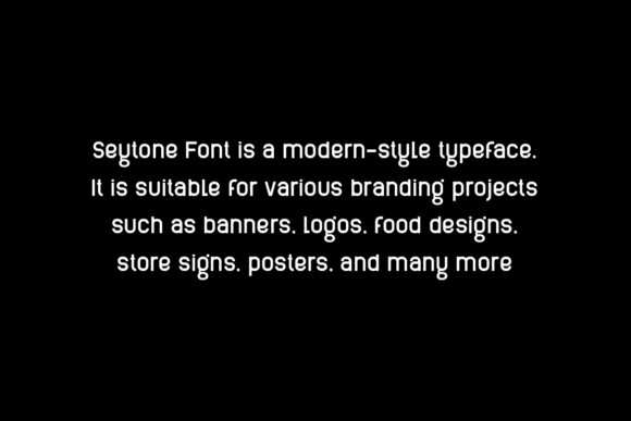 Seytone Font PNG with transparent background - Preview 4