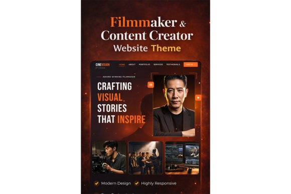 Website HTML Template Portfolio