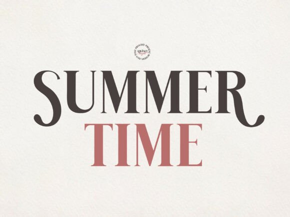 Advance Elegant Font - Preview 1