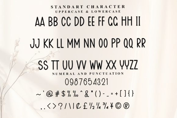 Aesthetic Minimal Font - Preview 3