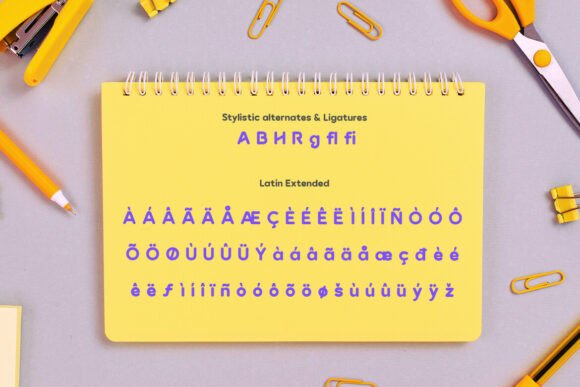 Baugy Font - Preview 2