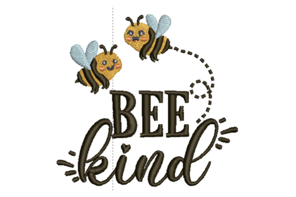 Bee Kind Embroidery