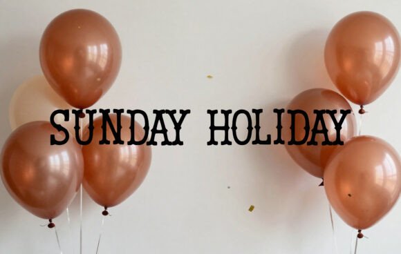 Birthday Font - Preview 1