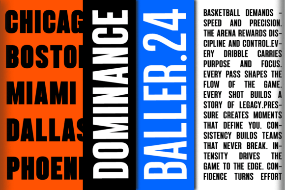 Bounder Font - Preview 2