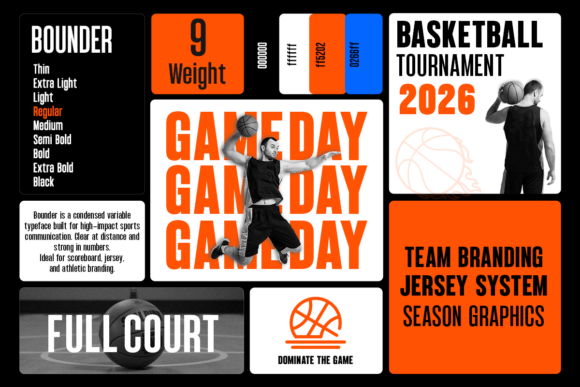 Bounder Font - Preview 3