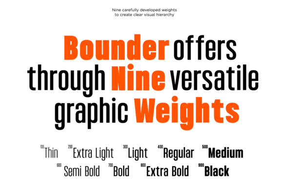 Bounder Font - Preview 4