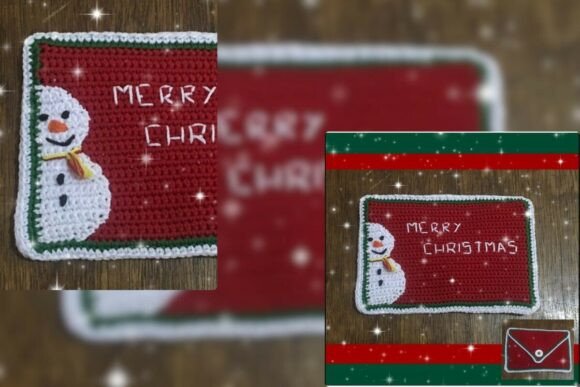 Christmas Envelope Crochet Pattern