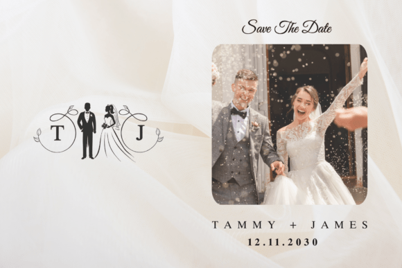 Classic Wedding Monogram Font - Preview 4
