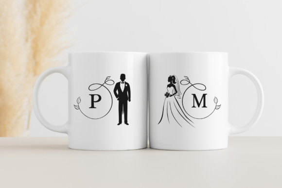 Classic Wedding Monogram Font - Preview 5