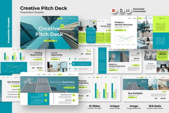 Creative Pitch Deck PowerPoint Template