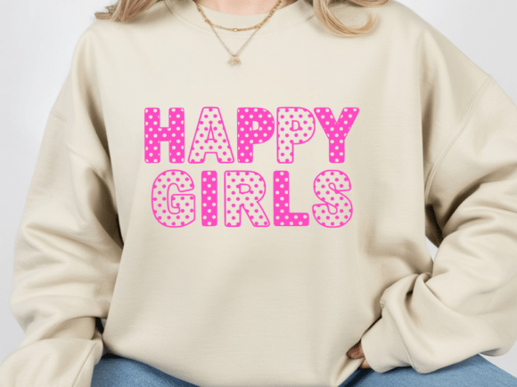 Cute Dot Duo Font PNG with transparent background - Preview 2