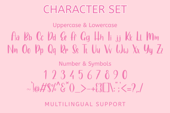Daily Hand Font PNG with transparent background - Preview 6
