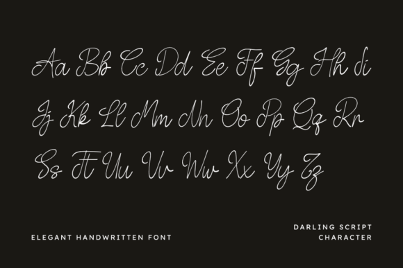 Darling Script Font - Preview 1