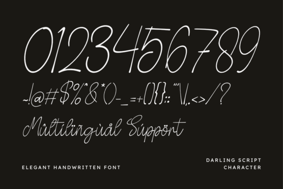 Darling Script Font - Preview 2
