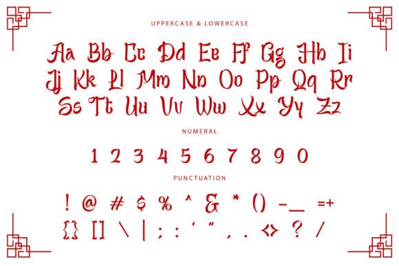 Dynasty Dash Font PNG with transparent background - Preview 1