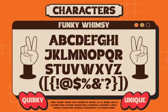 Funky Whimsy Font - Preview 5