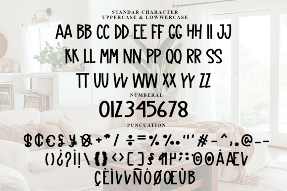 Furniture Font - Preview 4