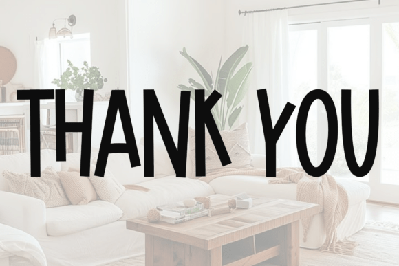 Furniture Font - Preview 5
