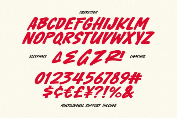 Gazev Trip Font - Preview 5