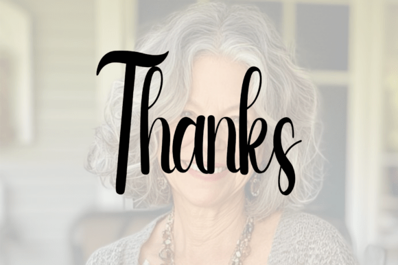 Grandma Font - Preview 6