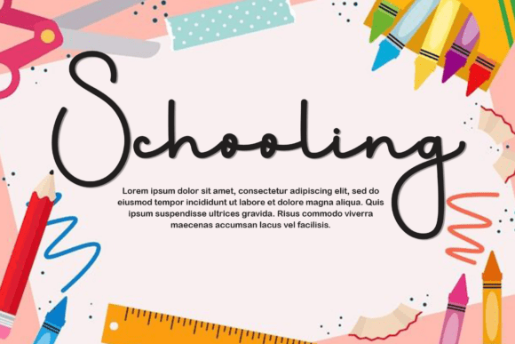 Handwriting Stylish Font - Preview 1